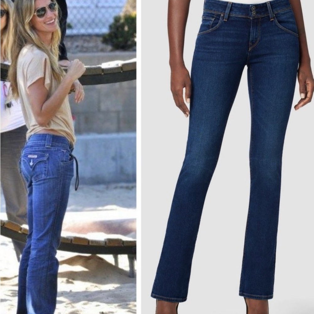 Hudson Dark Wash Colin Flap Jean Size 29